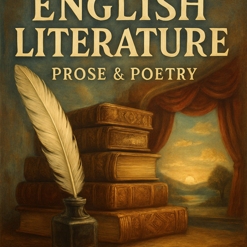 English Literature: Prose And Poetry